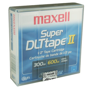 Maxell SUPER DLTtape II, 300/600GB SDLT 600 from Am-Dig