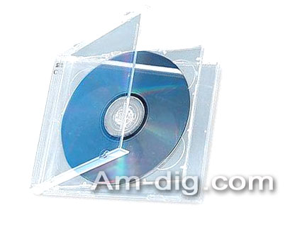 CD Jewel Case - Semi-Clear Double