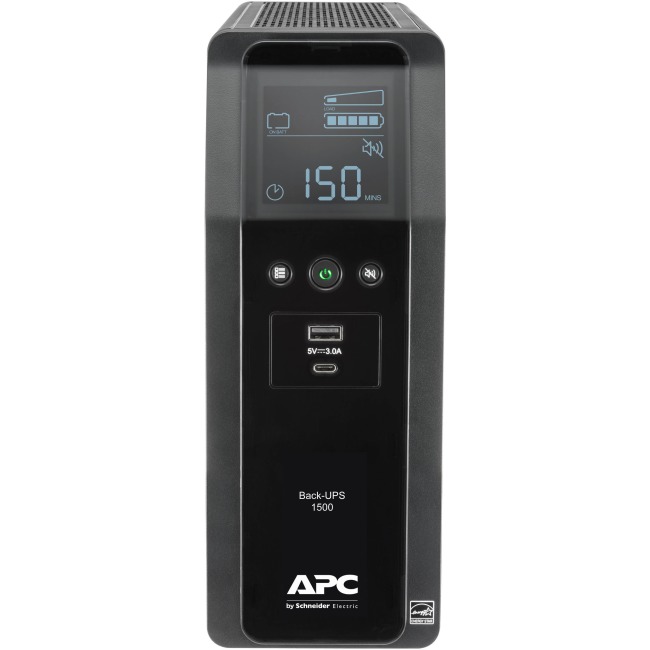 APC Back-UPS, BN1500M2, PRO BN 1500VA, 10 Outlets, 2 USB Charging Ports, LCD from Am-Dig