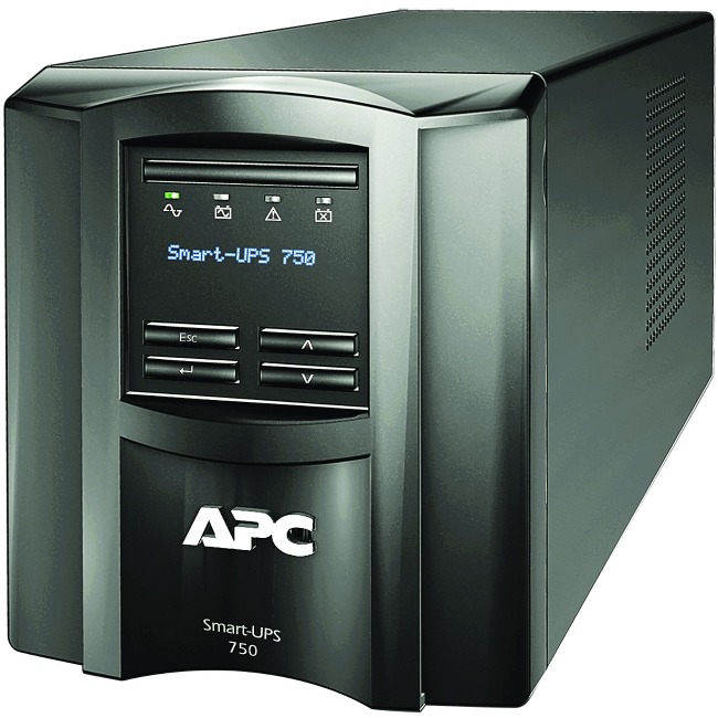 APC Smart UPS, SMT750C, 750VA, LCD 120V, with SmartConnect from Am-Dig