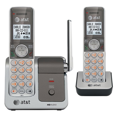 ATT 8120 Two Handset Answering System w/ Caller ID
