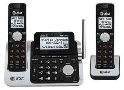 ATT CL83201: Digital 2 Handset Phone, DECT 6.0