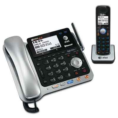 ATT TL86109: Two Line Corded/Cordless Phone System