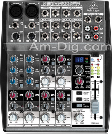 Behringer XENYX 1002FX Small Format Stereo Mixer