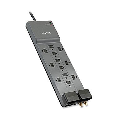 Belkin BE11223008 12-Outlet Surge Protector 8ft Co