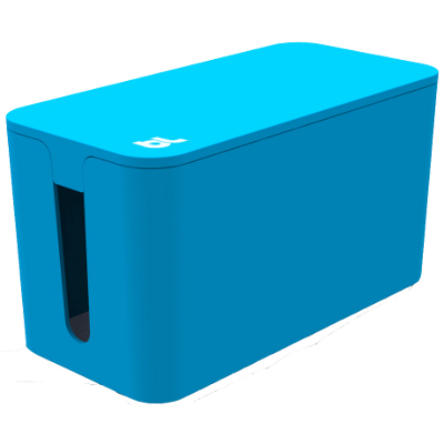 Bluelounge BLUCBM-BLU Cablebox Mini Powersurge Blu