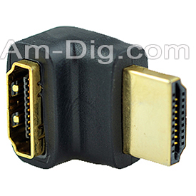 Calrad 35-714: R/A HDMI Coupler 90 Degree