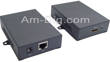 Calrad 40-1090-3D: HDMI Single Cat-5E/6 3D 1080P B