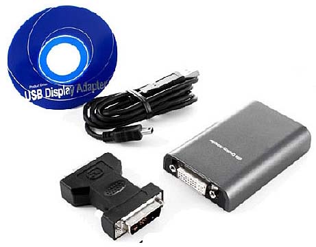 Calrad 40-40AN2420: USB to DVI Converter