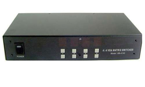 Calrad 40-4140: VGA 4 x 4 Matrix Switcher
