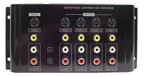 Calrad 40-936B: 1x4 Composite A/V Distribution Amp