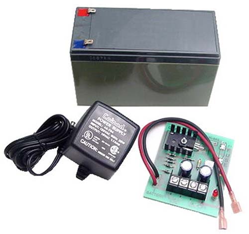 Calrad 95-893: 12VDC BackUp Power Supply & Battery