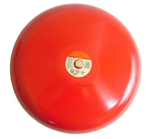 Calrad 95-911: 10 inch Red Alarm Bell