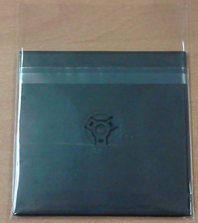 Resealable CD Case Sleeves for 5.0mm Thick Cases