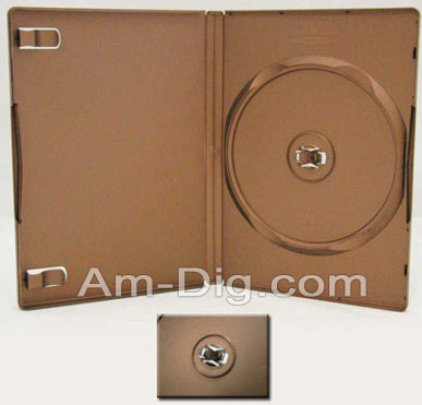 DVD Case - Gold Single 14mm M-Lock Hub Design