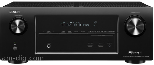 Denon AVR-X3000P Integrated Network AV Receiver