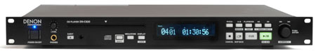 Denon DN-C620 Studio CD player, single rack, slot