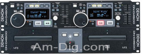 Denon DN-D4500 Dual CD/MP3 player