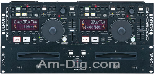 Denon DN-D6000 Dual CD/MP3 player
