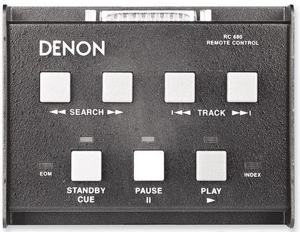 Denon RC680: Wired remote with 12ft DB25 Cable
