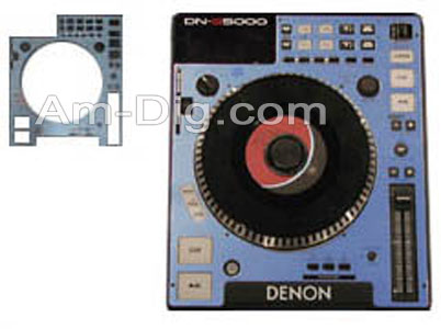 Denon DENTPS5KBLUE Blue Top cover for DN-S5000
