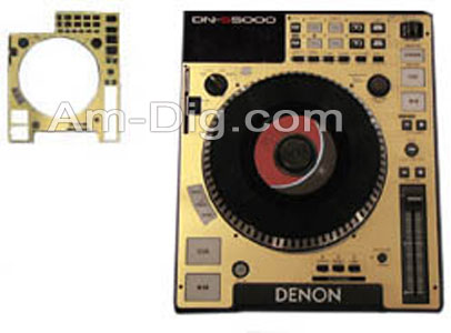 Denon DENTPS5KGOLD Gold Top cover for DN-S5000