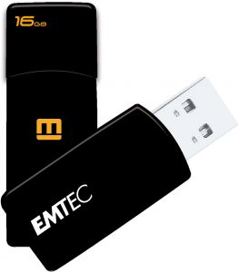 EMTEC EKMMD16GM400EM M400 Flash Drive w/ Em-Desk -