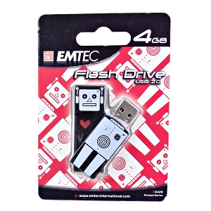 EMTEC EKMMD4GM428 Flash Drive 4GB Robot