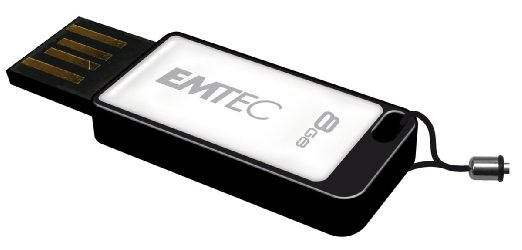 EMTEC EKMMD8GS300EM Flash Drive 8GB S300 Em-Desk