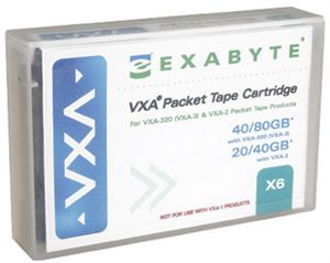 Exabyte 111.002: 20/40GB 62M VXA 2 Tape Cartridge