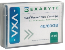 Exabyte 111.00206: 40/80GB 124M VXA 2 Tape Crtrdge