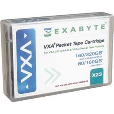 Exabyte 111.00221: 80/160GB 230M VXA 2 Tape Ctrdge