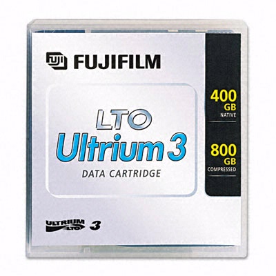 Fuji 15539393: 1/2'' Ultrium LTO3 Cartridge 2200ft