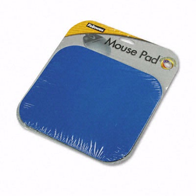 Fellowes 58021: Polyester Mouse Pad Nonskid Rubber