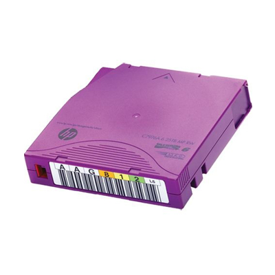 Hewlett Packard C7976W: LTO-6 Ultrium 6.25TB Tape