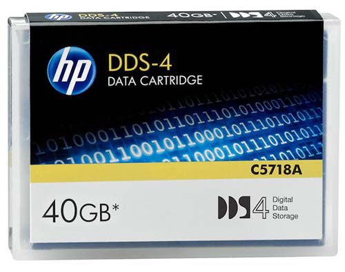 Hewlett Packard C5718A: DDS-4 Data Cartridge 40GB
