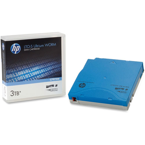 HP C7975W LTO5 Ultrium 3TB Worm Data Tape
