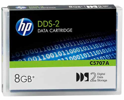 Hewlett Packard C5707A: DDS-2 Data Cartridge 4/8GB