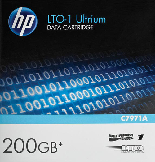 Hewlett Packard C7971A: LTO-1 Ultrium 200GB Crtdge