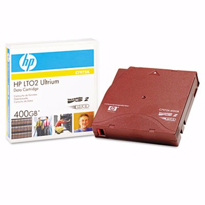 Hewlett Packard C7972A: 1/2 Inch Ultrium LTO 2Cart