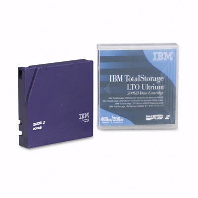 IBM 08L9870: 1/2'' Cartridge 1998ft 200GB