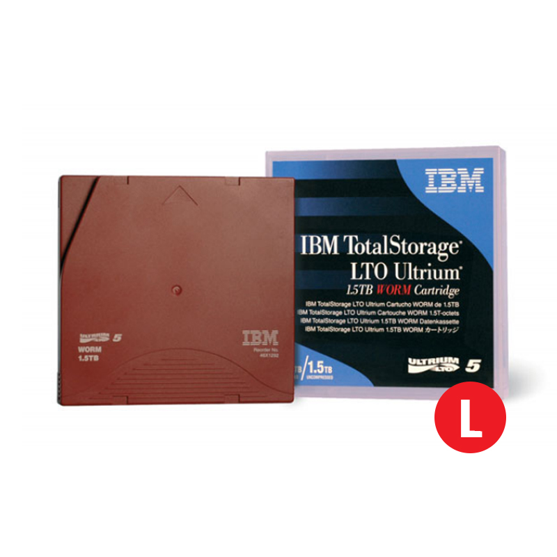 IBM 46X6666 LTO Ultrium 5 1.5TB/3.0TB w/ Barcode Label from Am-Dig