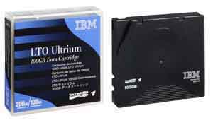 IBM 08L9120: Ultrium LTO-1 Cartridge 100GB/200GB