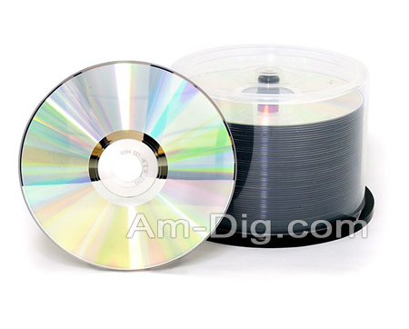 Imation 27786 CD-R 80 min/52x silver/silver from Am-Dig