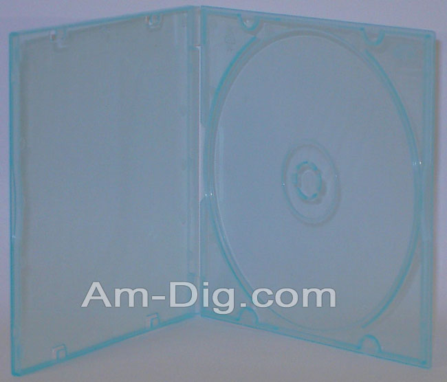 CD Case - Poly MaxiSlim Colors - Blue Single