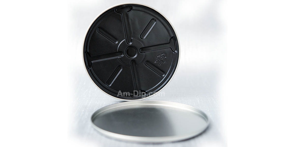 Images of the Tin CD/DVD Case Round Shape no Hinge no Window