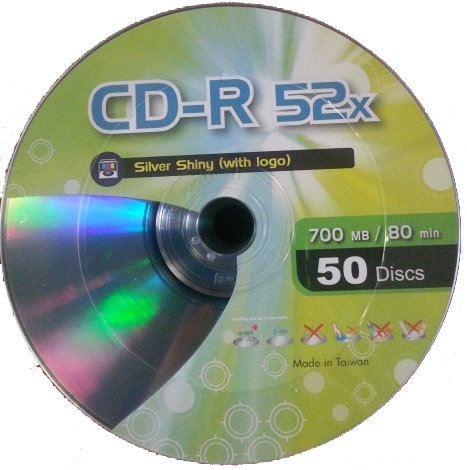Super Value CDR-80 700MB Shiny Silver - B Grade