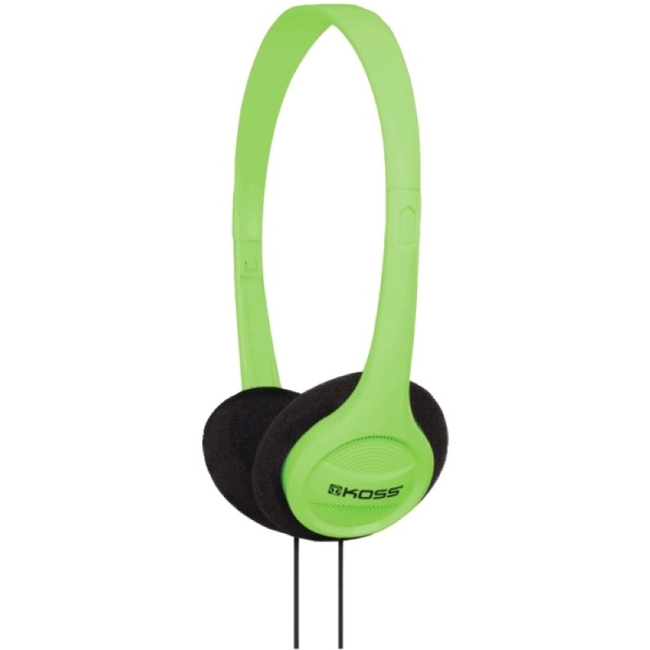 Koss KPH7G Headphone Portable On Ear Green 4ft Cable from Am-Dig