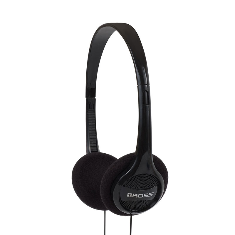 Koss Headphone, KPH7, Portable On Ear, Black, 4ft Cable from Am-Dig