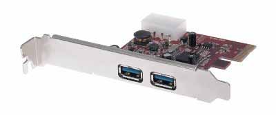 Kanex USB3PCIE2P USB SUPERSPEED 3.0 PCIe CARD